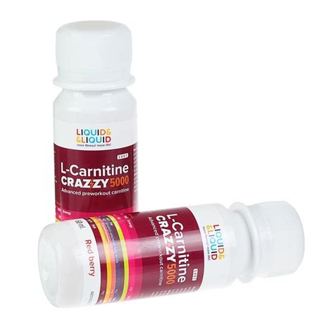 L-Carnitine Crazzy 5000 Liquid & Liquid (60 мл)