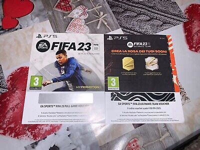 FIFA 23 PS5 + Ultimate Team Voucher £61.96 - PicClick UK