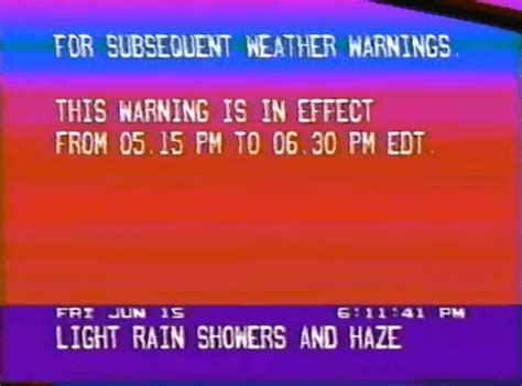 Image Tagged With The Weather Network Weather Screen June 15 1990 On Tumblr