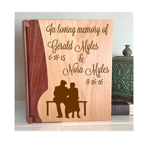 Personalized Memorial Photo Album In Loving Memory Photo Etsy