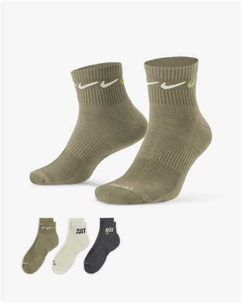 Nike Everyday Plus Cushioned Training Ankle Socks 3 Pairs Nike In