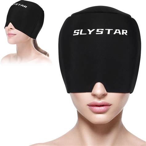 Slystar Headache Relief Hat For Migraine Hot And Cold Therapy Migraine