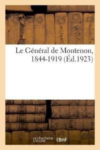 Le Général de Montenon 1844 1919 Anonyme Pokkari 9782329044774