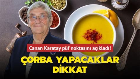 Canan Karatay P F Noktas N A Klad Orba Yapacaklar Dikkat