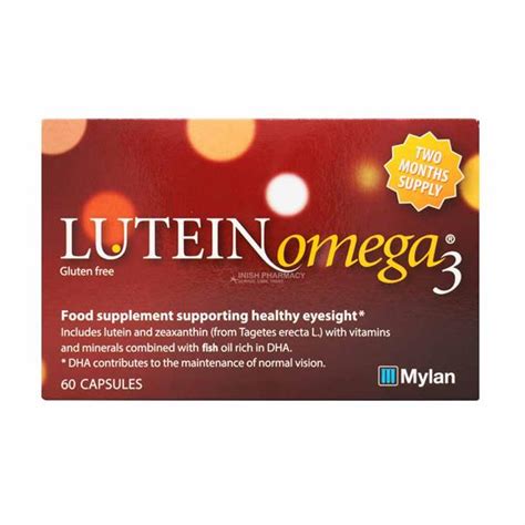 Lutein Omega For Amd Capsules Inish Pharmacy Ireland