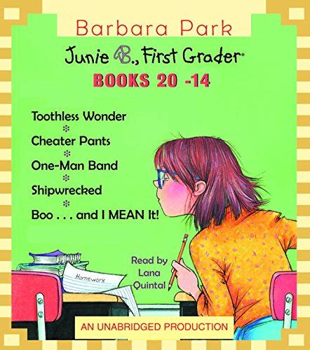 Amazon.com: Junie B. Jones, First Grader: Books 21-24: 9781400095049: Barbara Park, Lana Quintal ...