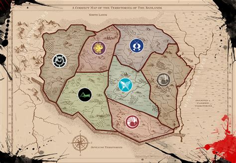 Image - Badlands Territories Map.png | Into the Badlands Wikia | FANDOM ...