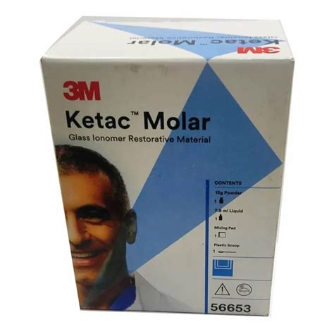 M Ketac Molar Gi Filling Cement For Clinical Cement Shades White At