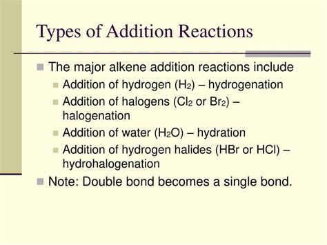 Ppt Addition Reactions Of Alkenes Powerpoint Presentation Free