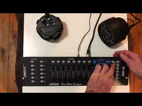 DMX 192 Controller Unboxing And Programming YouTube