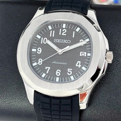 Seiko Mod Aquanaut Nh Watch Custom Seiko Nh Automatic Etsy Australia