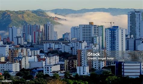 bucaramanga skyline  stock photo  image  aerial view
