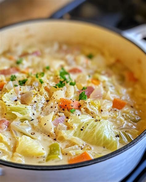 Southern Style Creamy Cabbage Soup Recipe My Recipes