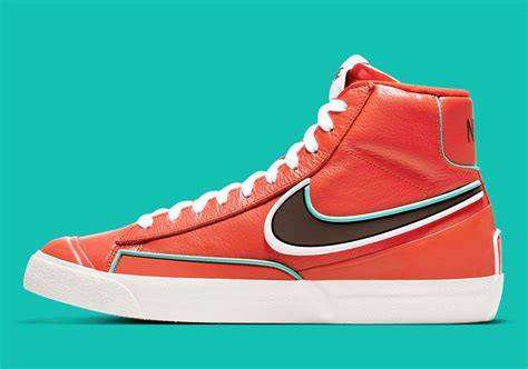 Nike Blazer Mid Infinite Orange Da7233 800 Release