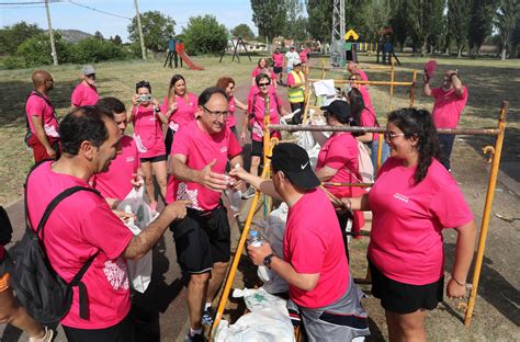 Más de mil palentinos se unen a la marcha de Aspanis El Norte de Castilla