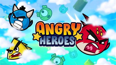 Angry Heroes Game Gameplay Walkthrough Youtube