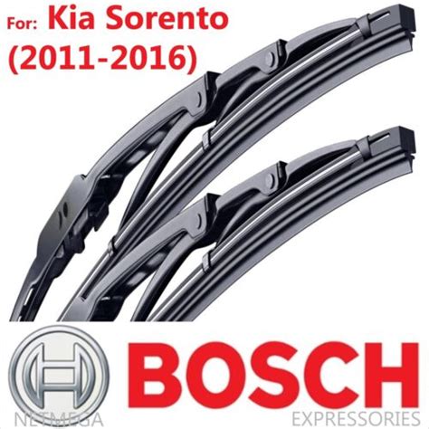 X Bosch Wiper Blades Set For Kia Sorento Direct Connect