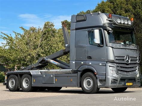 Mercedes Benz Actros 2551 EURO6 HOOKLIFT CONTAINER FULL OPTIONS SHOW