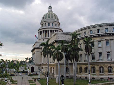 View of the Capital building in Havana, Cuba image - Free stock photo ...