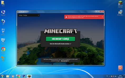 Windows 7 de Minecraft Launcher Microsoft giriş hatası Technopat Sosyal