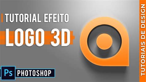 Como Criar Logo 3d No Photoshop Em 7 Minutos Tutorial Passo A Passo