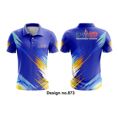 Sublimated DEPED Polo Shirt FREE LOGO TO PUT Lazada PH