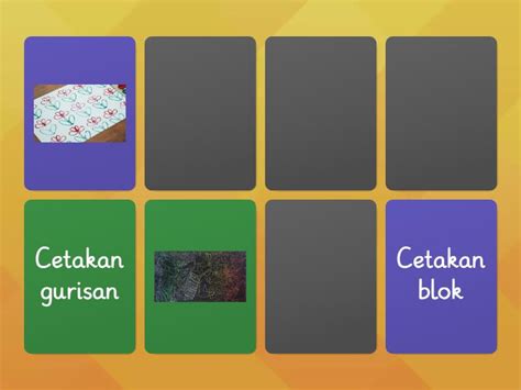 jenis jenis cetakan matching pairs