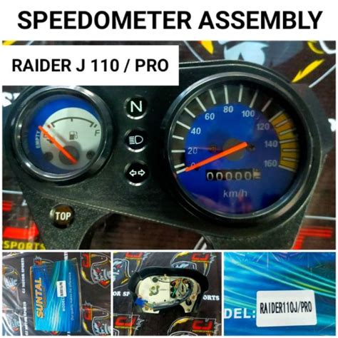 Cod Raider J Speedometer Assembly Suntal Odometer Assy Lazada Ph