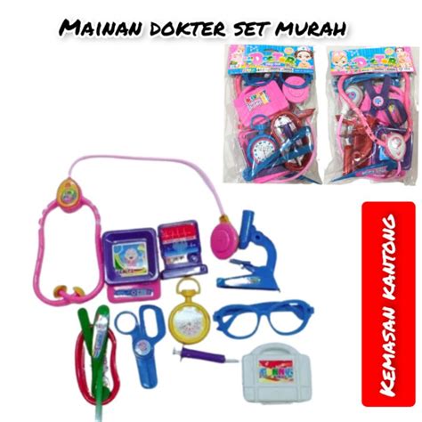 Jual Wjs163 Mainan Edukasi Anak Set Dokter Dokteran Peralatan