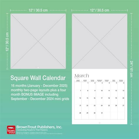 Trump President 2025 Wall Calendar