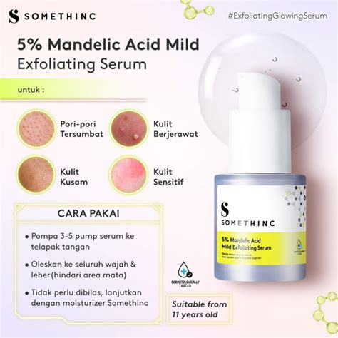 Buy Somethinc Mandelic Acid Mild Exfoliating Serum Original Best Deals