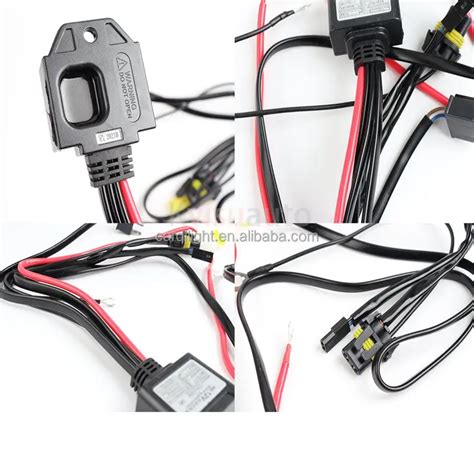 Cql Xenon Hid Headlight Relay Wire Harness Controller For H4 Hilo 9007 Hiloh13 Hilo Bi Xenon