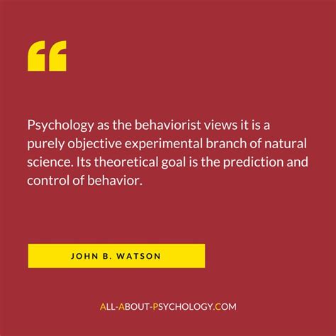 John B Watson Quotes