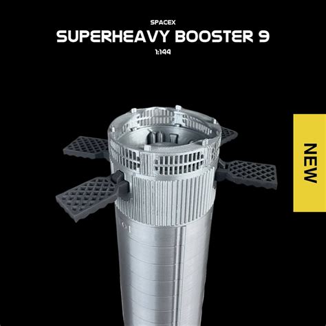 NEW SUPERHEAVY Booster 10 Model 1:144 - IFT3 Starship - Etsy