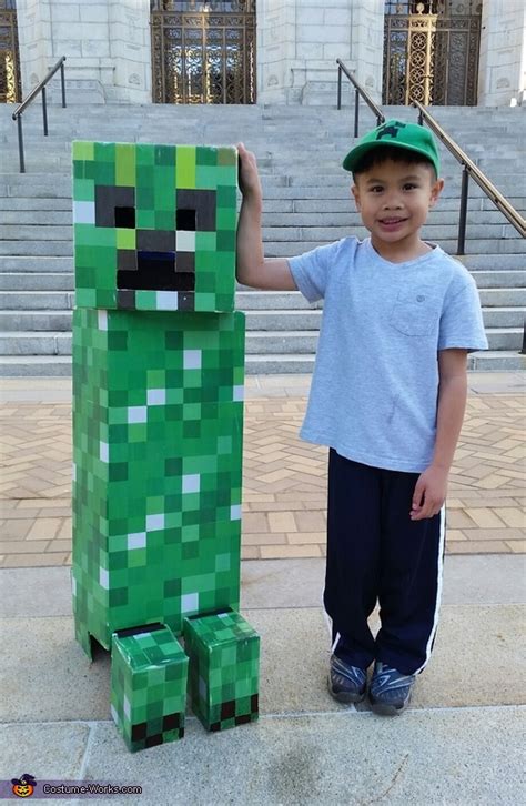 Minecraft Creeper Costume DIY | Original DIY Costumes - Photo 2/4