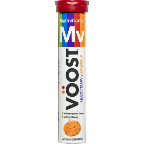 Voost Multivitamin Effervescent 20 Tablets