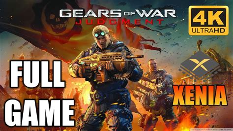 Gears Of War Judgment HD Full Game Walkthrough 4K 60FPS No