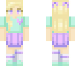 Cute Pastel Girl | Minecraft Skins