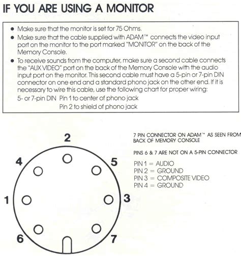 Atari Pin Din Connector Wiring Diagram Wiring Diagram Pictures