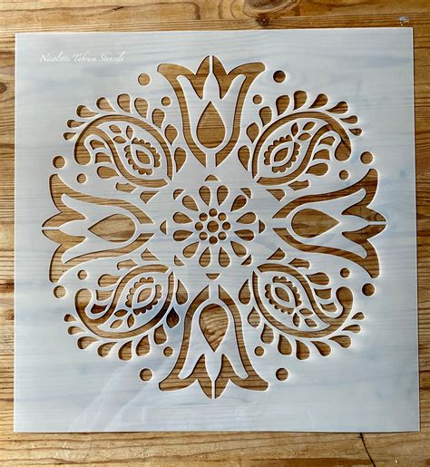 Janpath Furniture Stencil For Walls Furniture And Fabric Etsy UK