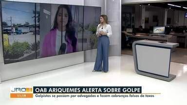 Jornal De Rond Nia Edi O Oab Ariquemes Ro Alerta Sobre Golpes