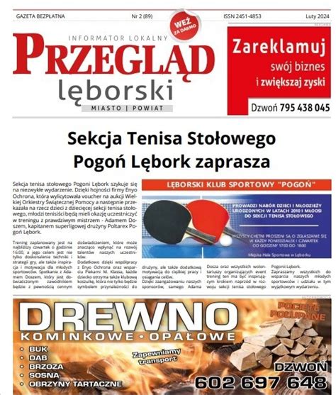 Najnowsze Wydanie Przegl Du L Borskiego Wersja Papierowa Online