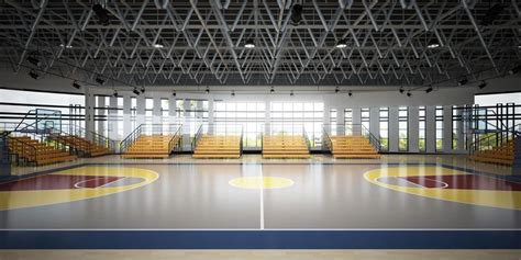 Steel Space Frame Roof Of School Stadium Basketball Hall Space Frame