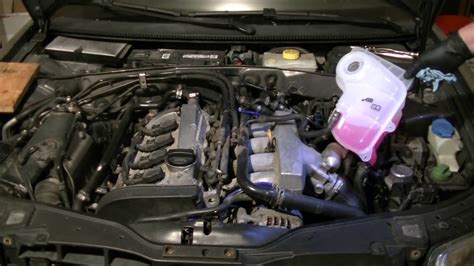 VW Audi 1 8T Engine Bleeding The Coolant System In A B5 5 Passat YouTube