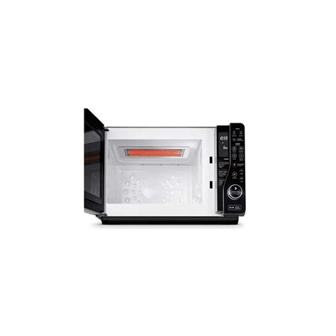 FORNO MICRO ONDAS BRASTEMP BRASTEMP 23L C GRILL Mj23as Maxi Flat Preto