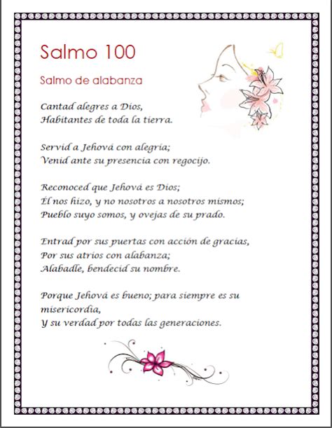 Conociendo a Dios: Salmo 100