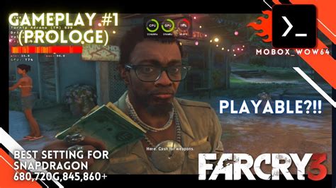 Far Cry 3 Mobox WoW64 Emulator Android For Low End Device Snapdragon