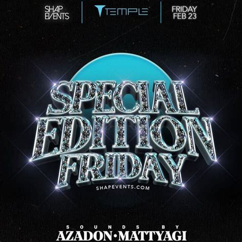 Special Edition Friday Lvl Tickets At Temple Nightclub In Sf By