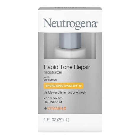 Neutrogena Rapid Tone Repair Spf 30 Moisturizer 1 Fl Oz Neutrogena Best Anti Aging Creams