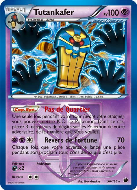 Tutankafer Noir Blanc Glaciation Plasma 56 Poképédia